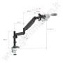 Arm Stand with table clamp SZ-STL5