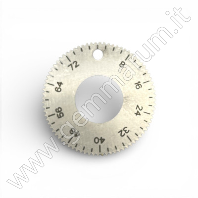 Aluminium index gear 80 teeth