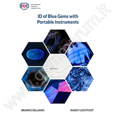 ID of Blue Gems with Portable Instruments