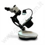 MICROSCOPIO DA GEMMOLOGIA TRINOCULARE USATO 6.5-55x