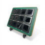 Espositore con Cornice Dorata-Verde completo di 12 scatoline MATT BLACK