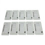 Sicherheitssiegel für Edeltsteine - Starter Kit 10 - weiß 75x40mm