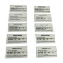 Security Seals for precious Stones - Starter Kit 10  - white Small 75x40mm