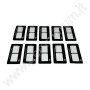 Starter Kit 10 Blister Neri Piccoli 75x40mm