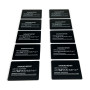 Starter Kit 10 Diamond seals black