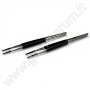 SET Pinzette INOX punta gommata - 2pz