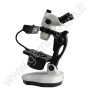 MICROSCOPE FOR GEMOLOGY -  Trinocular 6.5-55x