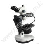 MICROSCOPE FOR GEMOLOGY -  Trinocular 6.5-55x