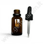 15-ml-Braunglasflasche für Säuren