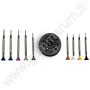 BERGEON 9 ERGO Set SCREWDRIVERS