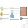 10-piece complete polishing set proxxon