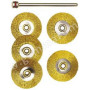 Brass wheels proxxon accessories