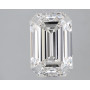 CVD LAB GROWN DIAMOND EMERALD CUT G VS1 1.55 ct