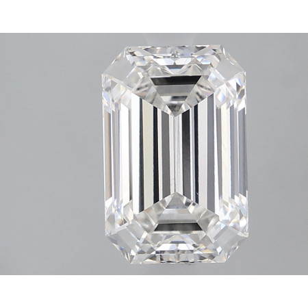 CVD LAB GROWN DIAMOND EMERALD CUT G VS1 1.55 ct