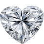 DIAMANTE SINTETICO CVD CUORE 1.53 ct