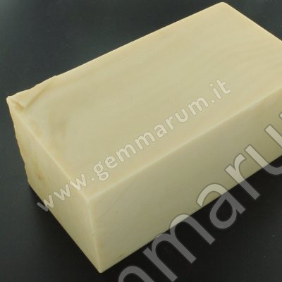 Ivory paste for cutting and faceting