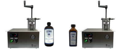 Oiling gemstones machine