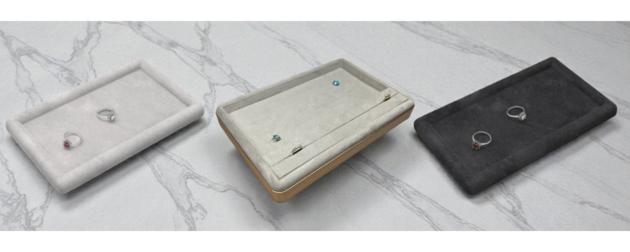 Trays for selection and display