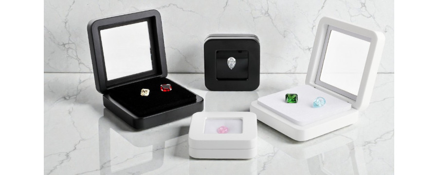 Scatoline in legno per pietre