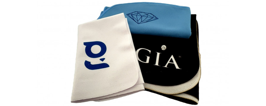 Gemstone polishing cloths